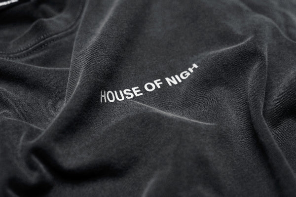 House of Nigh black enzyme washed shirt