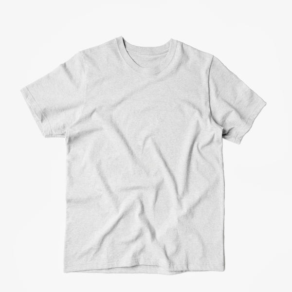 House of Nigh heavyweight heather grey short sleeve t shirt that's made with cotton and enzyme washed for a luxury sportswear fit