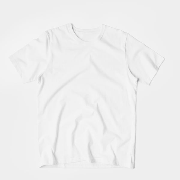 House of Nigh heavyweight white short sleeve t shirt that's made with cotton in North America for a luxury sportswear fit